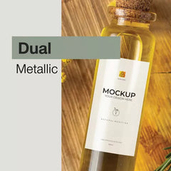 สติกเกอร์โพลีเอสเตอร์ดูอัลเมทัลลิก 13x19 นิ้ว ขนาด A3+