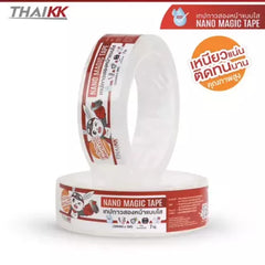 เทปกาวสองหน้าใส เทปนาโน แรงยึดเกาะสูง ขนาด S (21 มม.X2 ม.)