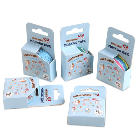 เทปวาชิ ลาย Mascute (ลาย Baby Blue)