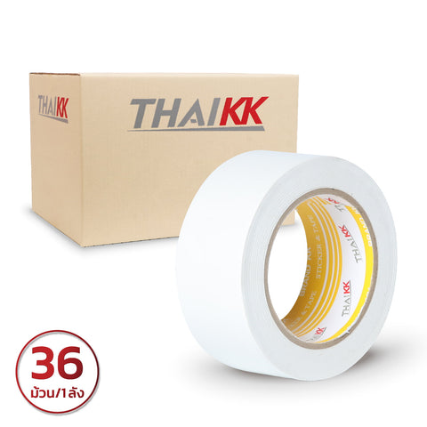 เทปตีเส้น เทปพีวีซี เทปกั้นพื้นที่ สีน้ำเงิน 2 นิ้ว x 33 เมตร (150 ไมครอน)