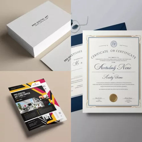 เป็นต้นศิลปะการ์ด Pro Digital (ผิวด้าน)