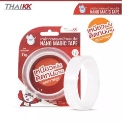 เทปกาวสองหน้าใส เทปนาโน แรงยึดเกาะสูง ขนาด M (30 มม.X3 ม.)