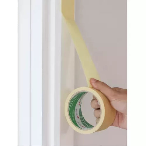 เทปกระดาษกาวย่น เทปหนังไก่ 2 นิ้ว x 20 หลา (120°C)