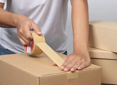 เทปสีน้ำตาล เทปสีขุ่น 2 นิ้ว x 100 หลา