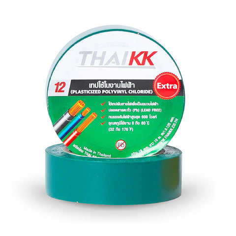 เทปพันสายไฟ สีเทา PVC Electrical Color Tape 18 มม. x 10 เมตร