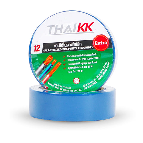 เทปพันสายไฟ สีเทา PVC Electrical Color Tape 18 มม. x 10 เมตร