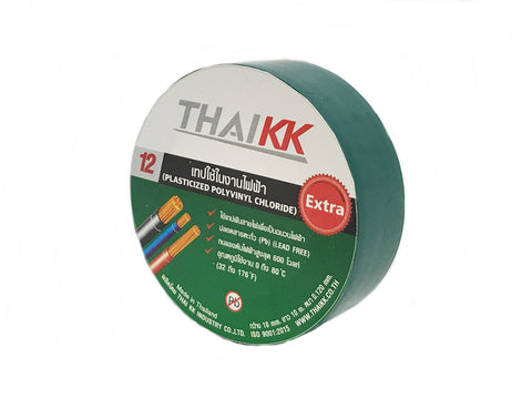 เทปพันสายไฟ สีเทา PVC Electrical Color Tape 18 มม. x 10 เมตร