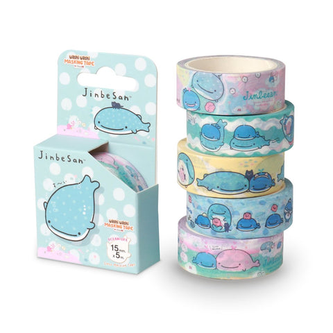 เทปวาชิ เทปตกแต่ง SAN-X (ลาย kamono relax)